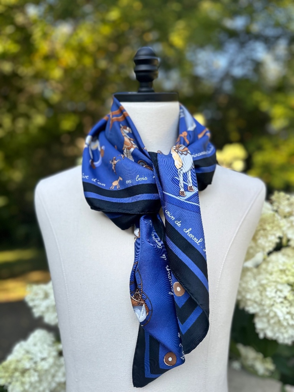 Hermes Raconte-moi le Cheval Scarf